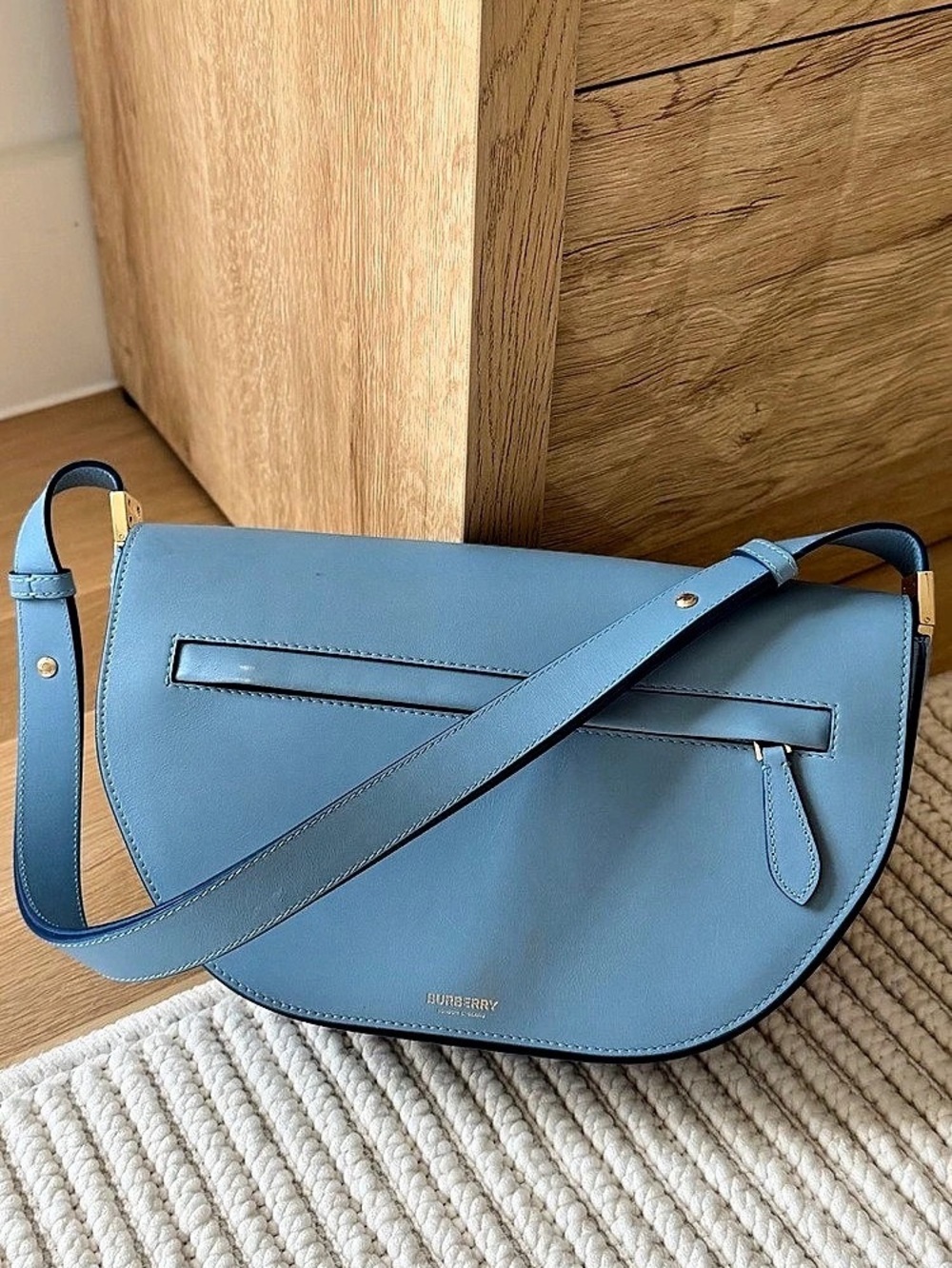 Small Shoulder Bag Blue